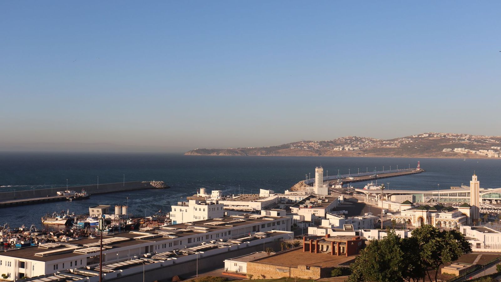 Vue de la ville de Tanger